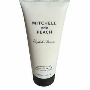 Mitchell and Peach English Leaf Body Soufflé Moisturizer Travel Size 2.1oz